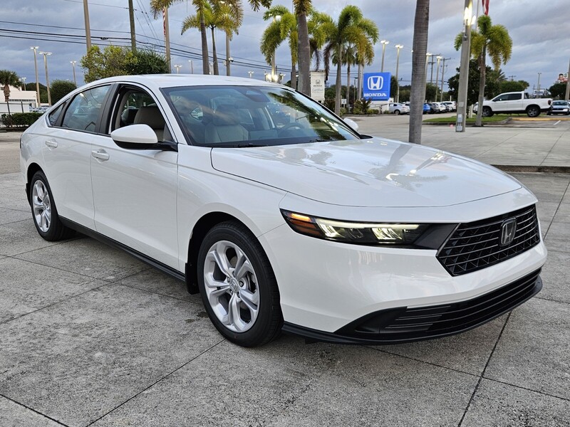 New 2025 Honda Accord Sedan LX in FT. PIERCE, FLORIDA
