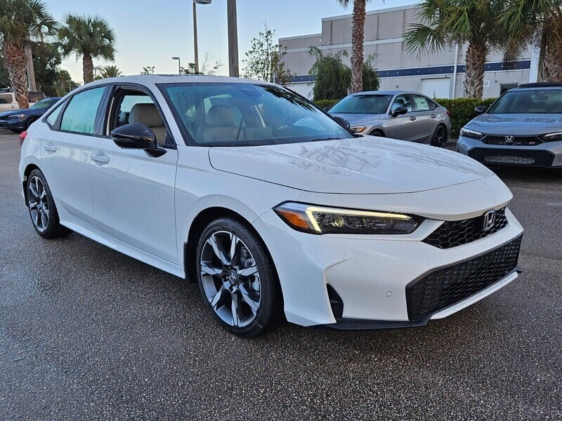 New 2026 Honda CIVIC SEDAN HYBRID SPORT TOURING in FT. PIERCE, FLORIDA