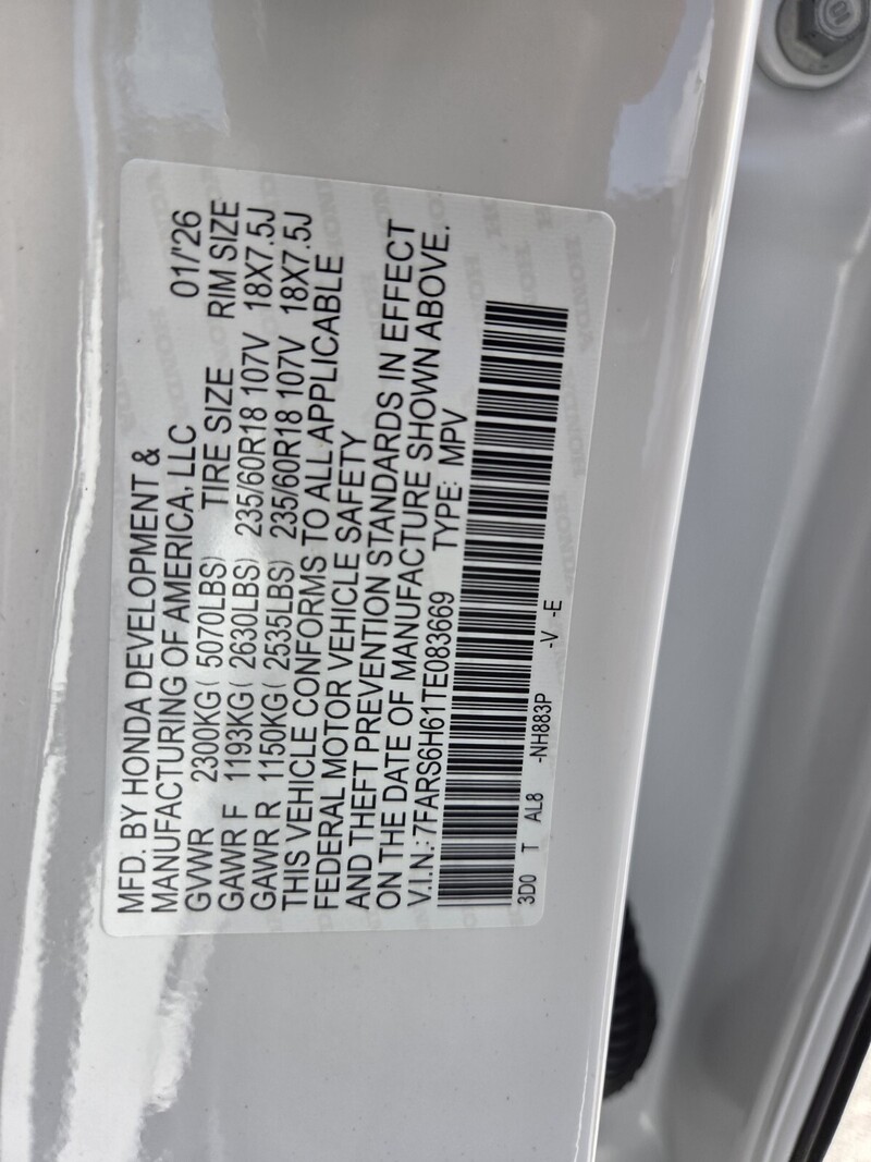 New 2026 Honda CR-V Hybrid TRAILSPORT in FT. PIERCE, FLORIDA