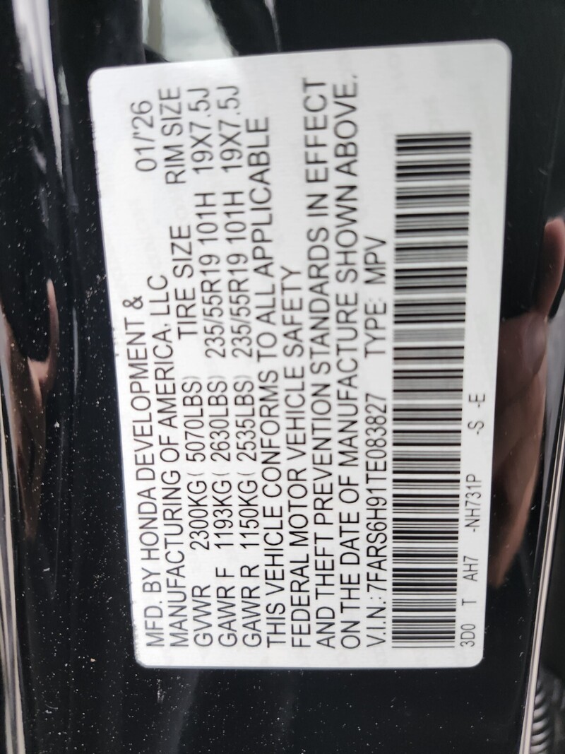 New 2026 Honda CR-V Hybrid SPORT TOURING in FT. PIERCE, FLORIDA