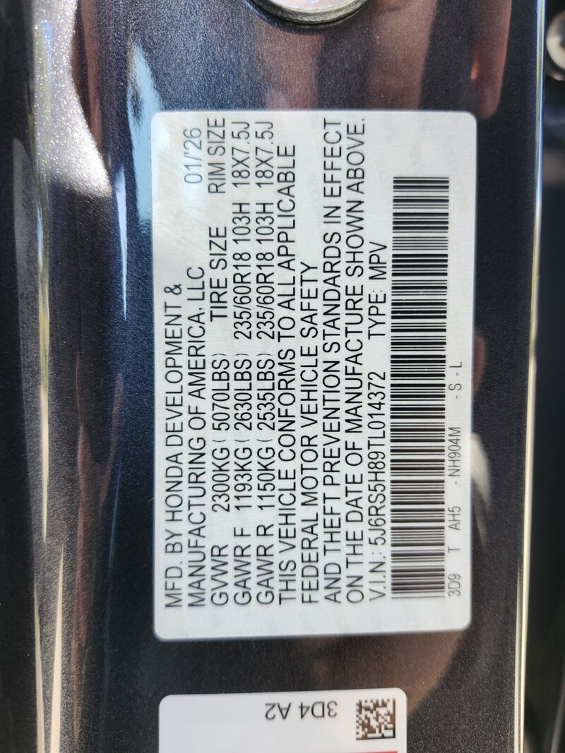 New 2026 Honda CR-V Hybrid SPORT-L in FT. PIERCE, FLORIDA