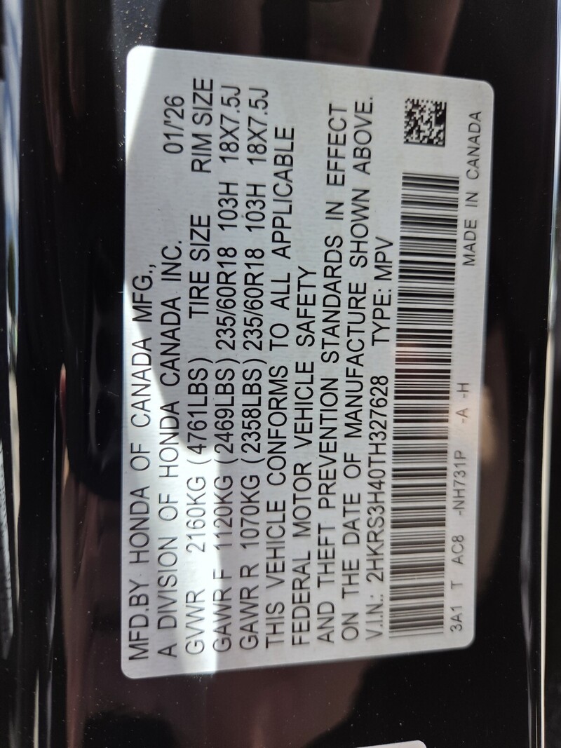 New 2026 Honda CR-V EX in FT. PIERCE, FLORIDA