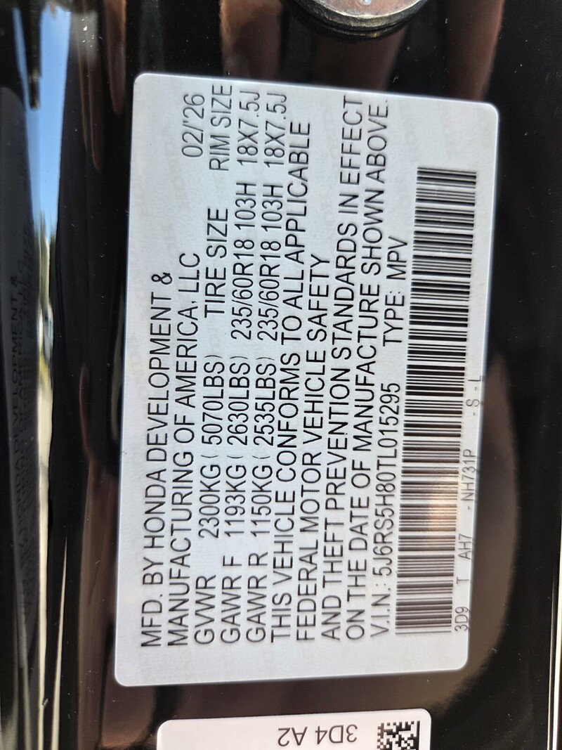 New 2026 Honda CR-V Hybrid SPORT-L in FT. PIERCE, FLORIDA