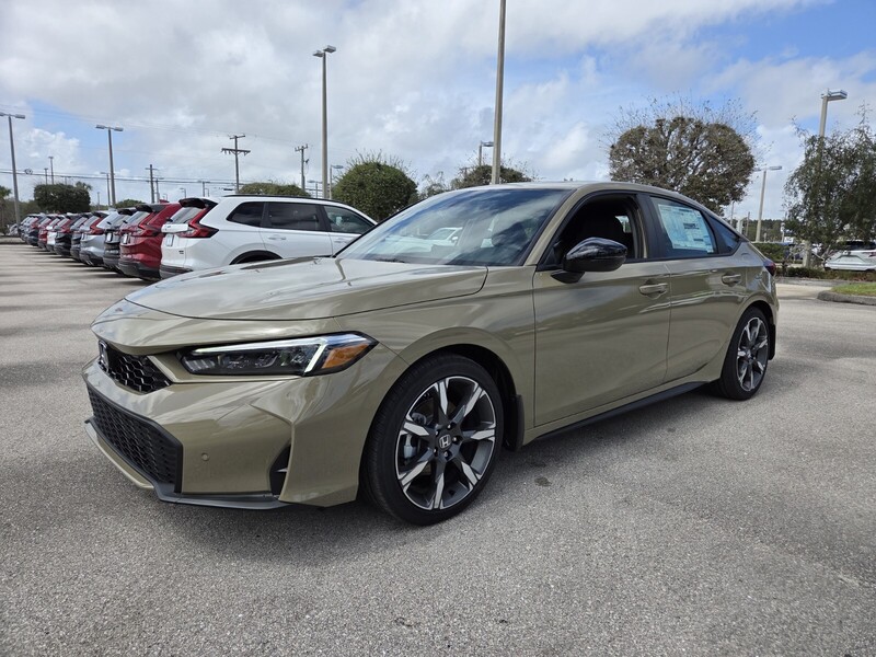New 2026 Honda CIVIC HATCHBACK HYBRID SPORT TOURING in FT. PIERCE, FLORIDA