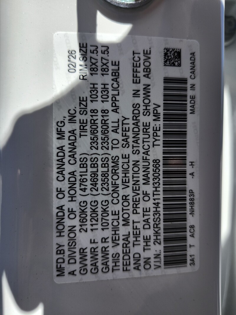 New 2026 Honda CR-V EX in FT. PIERCE, FLORIDA