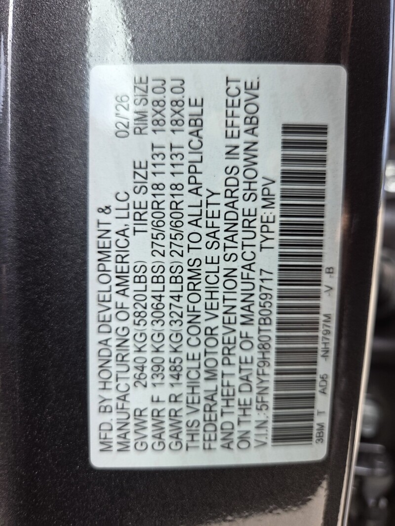 New 2026 Honda Passport TRAILSPORT ELITE in FT. PIERCE, FLORIDA