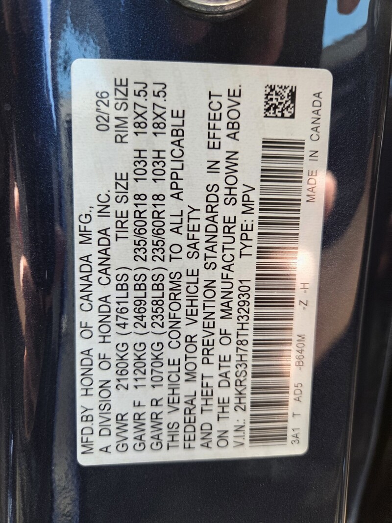 New 2026 Honda CR-V EX-L in FT. PIERCE, FLORIDA