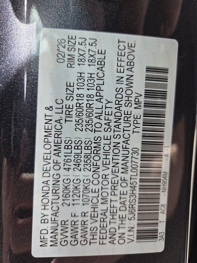 New 2026 Honda CR-V EX in FT. PIERCE, FLORIDA