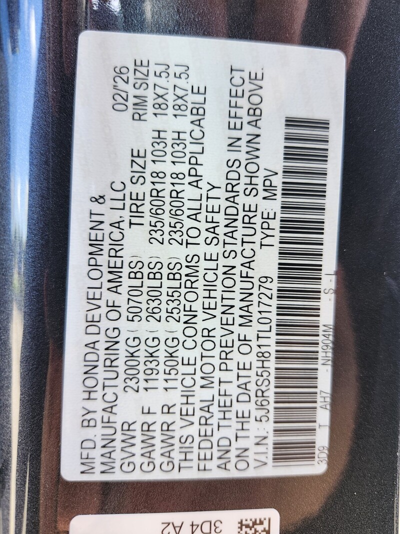 New 2026 Honda CR-V Hybrid SPORT-L in FT. PIERCE, FLORIDA