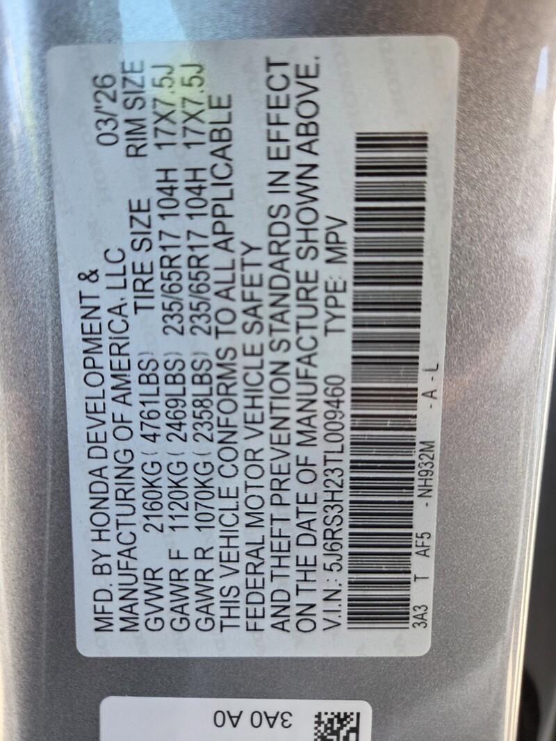 New 2026 Honda CR-V LX in FT. PIERCE, FLORIDA