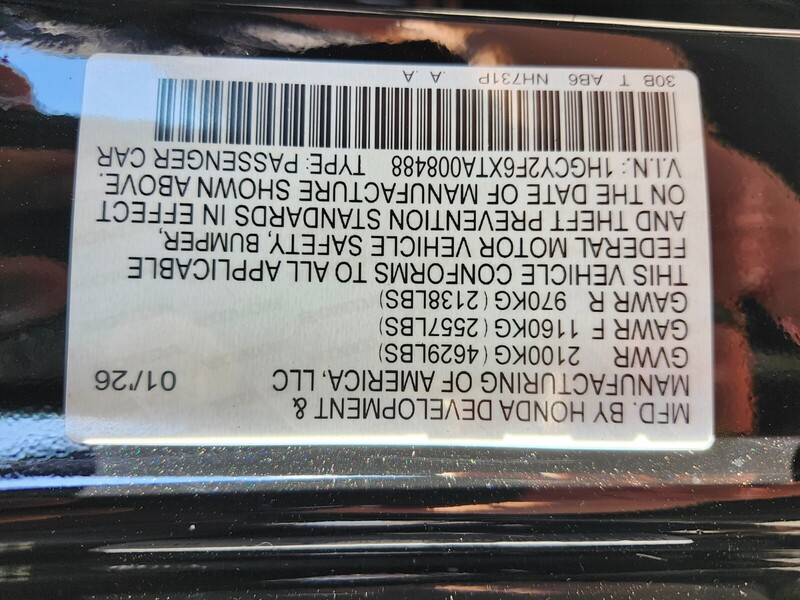 New 2026 Honda Accord Hybrid EX-L in FT. PIERCE, FLORIDA