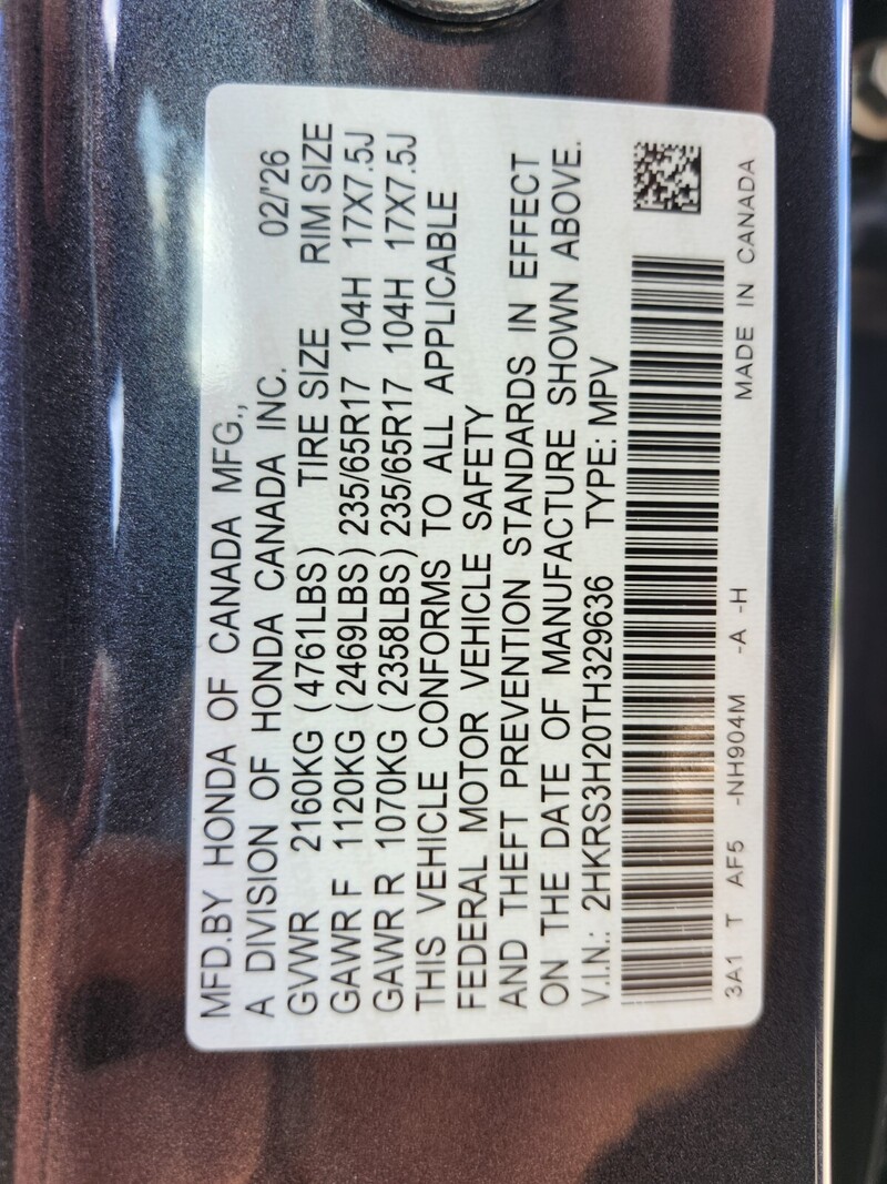 New 2026 Honda CR-V LX in FT. PIERCE, FLORIDA