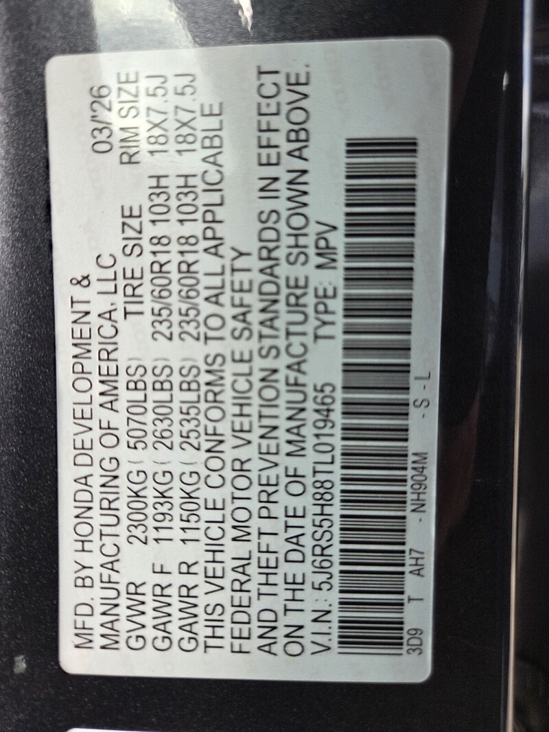 New 2026 Honda CR-V Hybrid SPORT-L in FT. PIERCE, FLORIDA