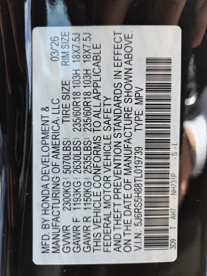 New 2026 Honda CR-V Hybrid SPORT-L in FT. PIERCE, FLORIDA