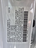 New 2026 Honda Accord Hybrid SPORT-L in FT. PIERCE, FLORIDA (Photo 1)