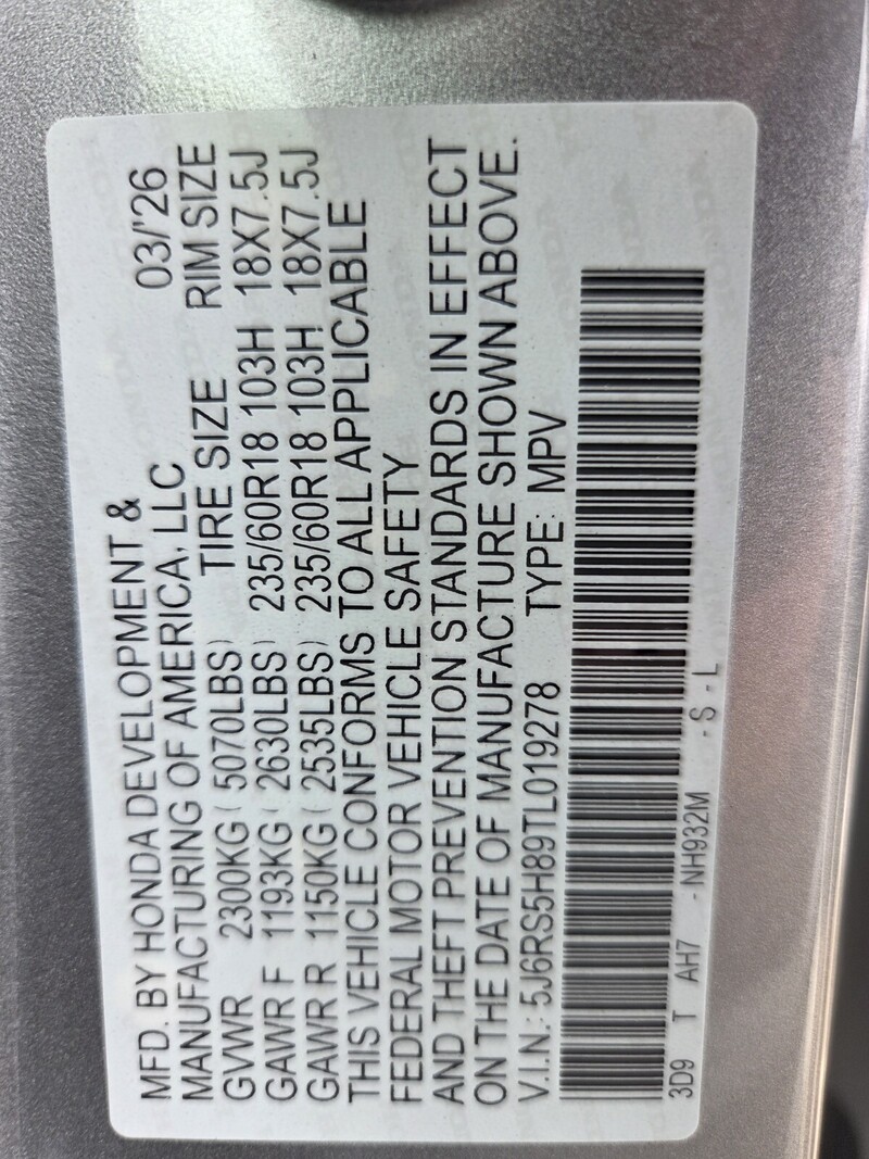 New 2026 Honda CR-V Hybrid SPORT-L in FT. PIERCE, FLORIDA