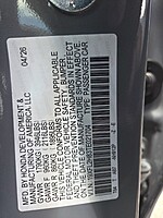 New 2026 Honda Civic Hatchback SPORT in FT. PIERCE, FLORIDA (Photo 1)