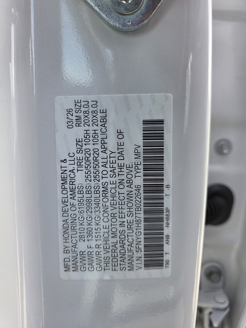 New 2026 Honda Pilot ELITE in FT. PIERCE, FLORIDA