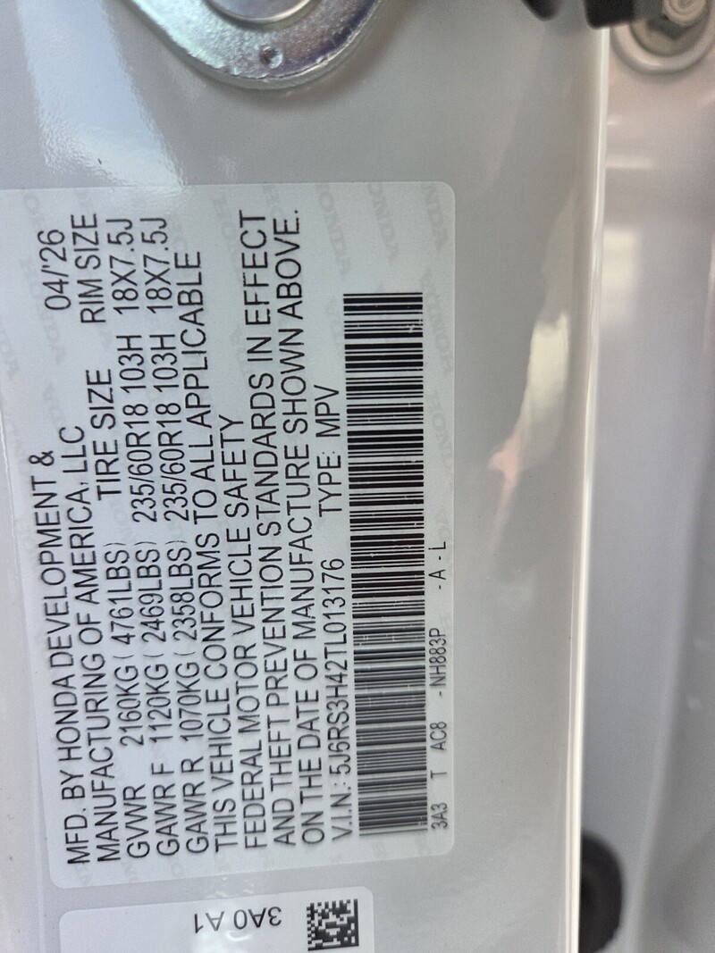 New 2026 Honda CR-V EX in FT. PIERCE, FLORIDA