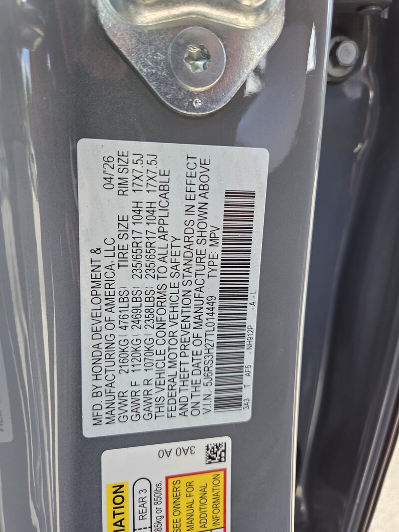 New 2026 Honda CR-V LX in FT. PIERCE, FLORIDA