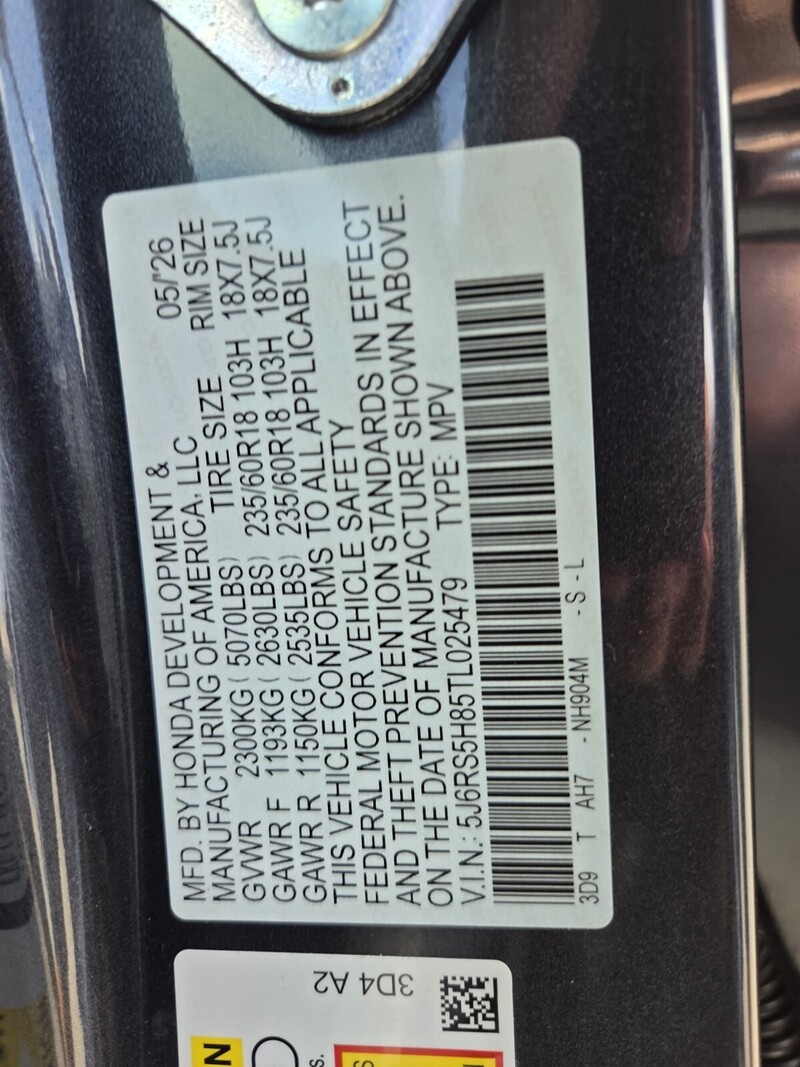 New 2026 Honda CR-V Hybrid SPORT-L in FT. PIERCE, FLORIDA