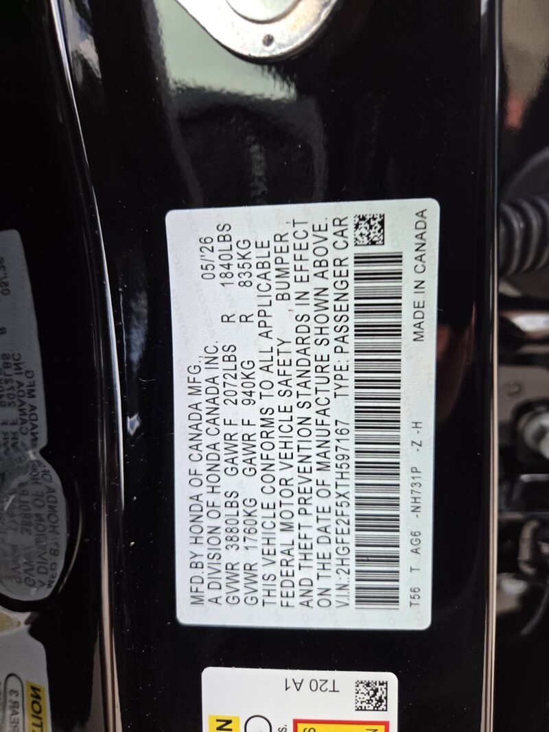 New 2026 Honda Civic SPORT in FT. PIERCE, FLORIDA