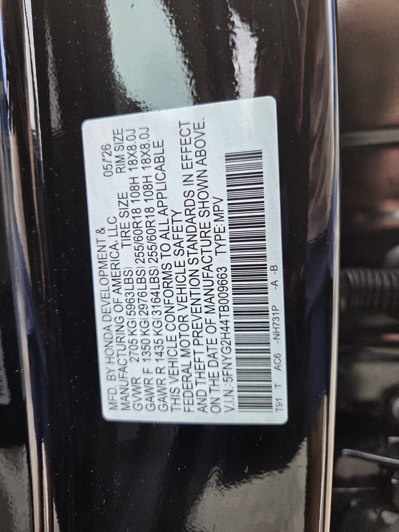 New 2026 Honda Pilot EX-L in FT. PIERCE, FLORIDA