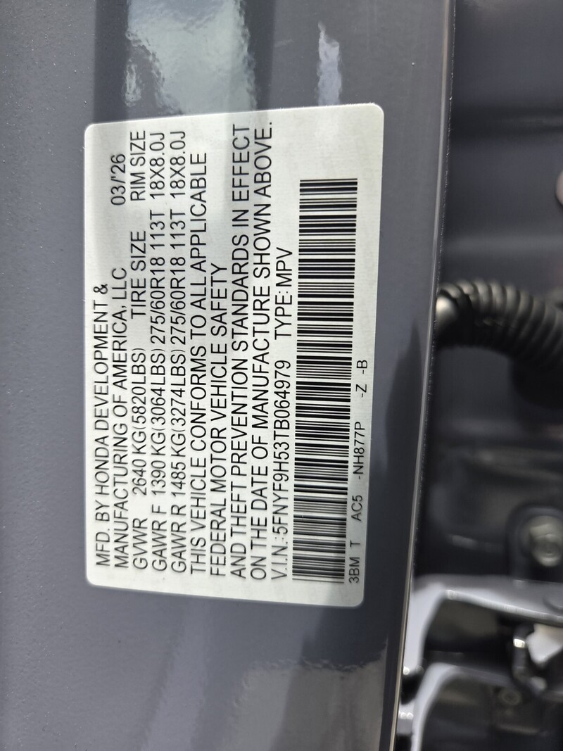 New 2026 Honda Passport TRAILSPORT in FT. PIERCE, FLORIDA