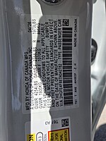 New 2026 Honda CIVIC SEDAN HYBRID SPORT in FT. PIERCE, FLORIDA (Photo 1)