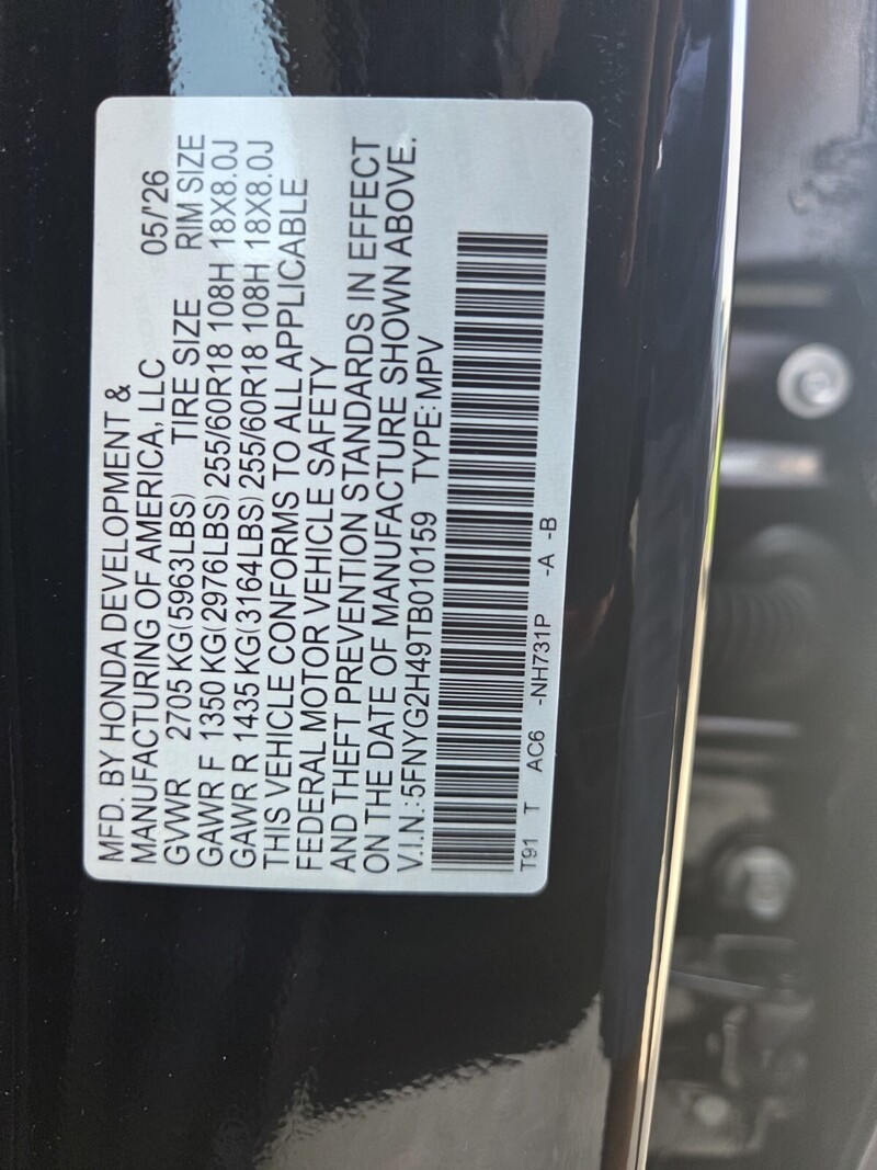 New 2026 Honda Pilot EX-L in FT. PIERCE, FLORIDA