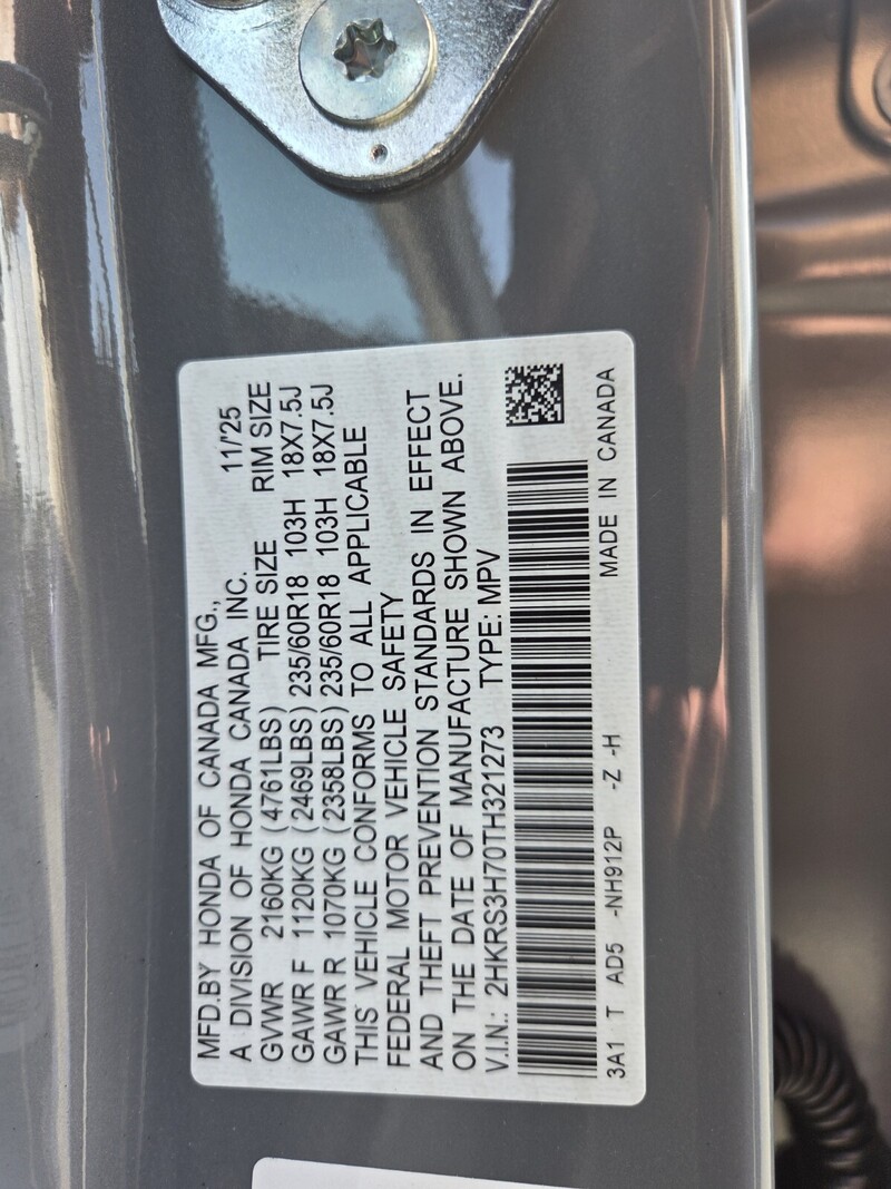 New 2026 Honda CR-V EX-L in FT. PIERCE, FLORIDA