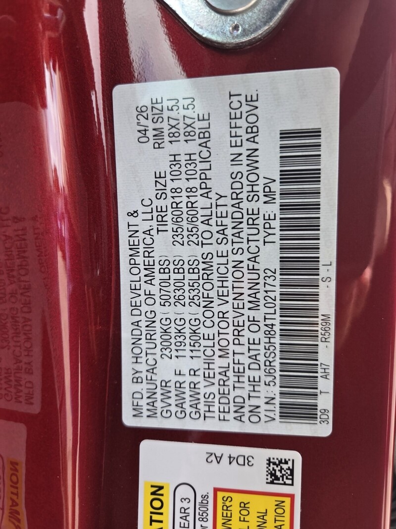 New 2026 Honda CR-V Hybrid SPORT-L in FT. PIERCE, FLORIDA