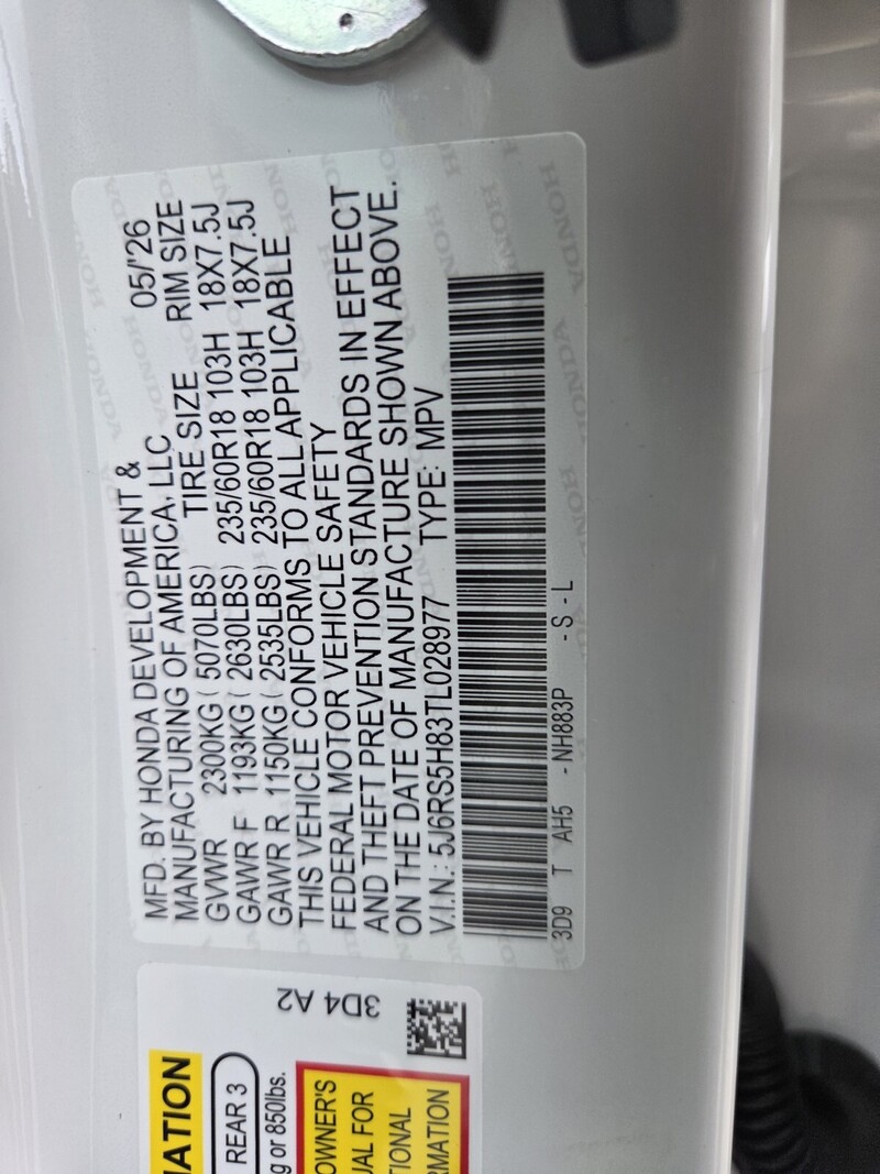 New 2026 Honda CR-V Hybrid SPORT-L in FT. PIERCE, FLORIDA