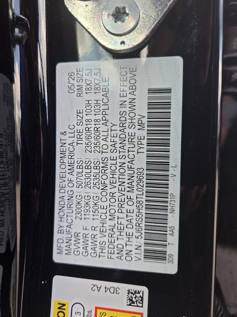 New 2026 Honda CR-V Hybrid SPORT in FT. PIERCE, FLORIDA