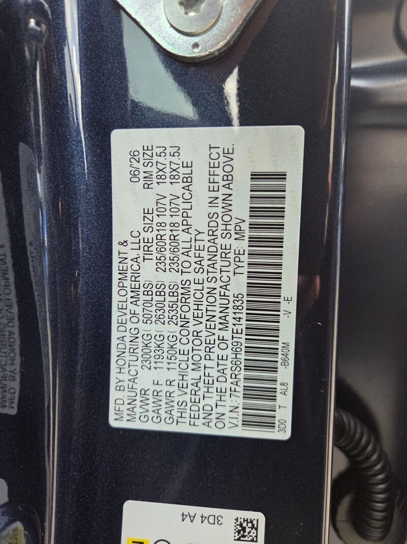 New 2026 Honda CR-V Hybrid TRAILSPORT in FT. PIERCE, FLORIDA