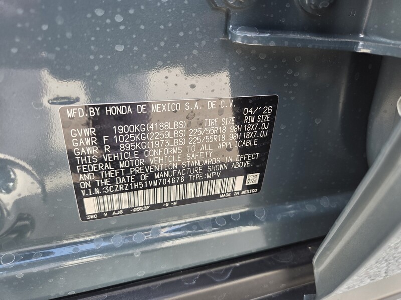 New 2027 Honda HR-V SPORT in FT. PIERCE, FLORIDA