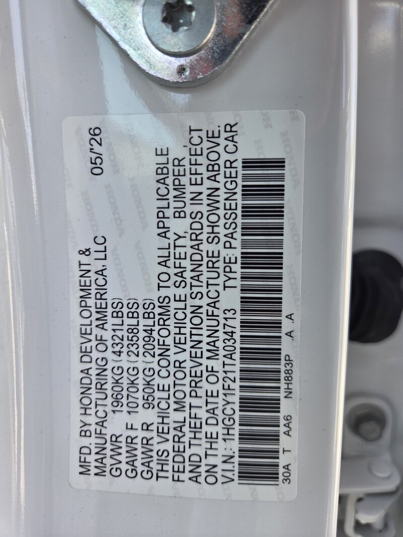 New 2026 Honda Accord Sedan LX in FT. PIERCE, FLORIDA
