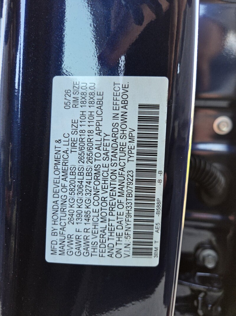 New 2026 Honda Passport RTL in FT. PIERCE, FLORIDA
