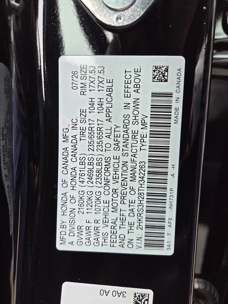 New 2026 Honda CR-V LX in FT. PIERCE, FLORIDA