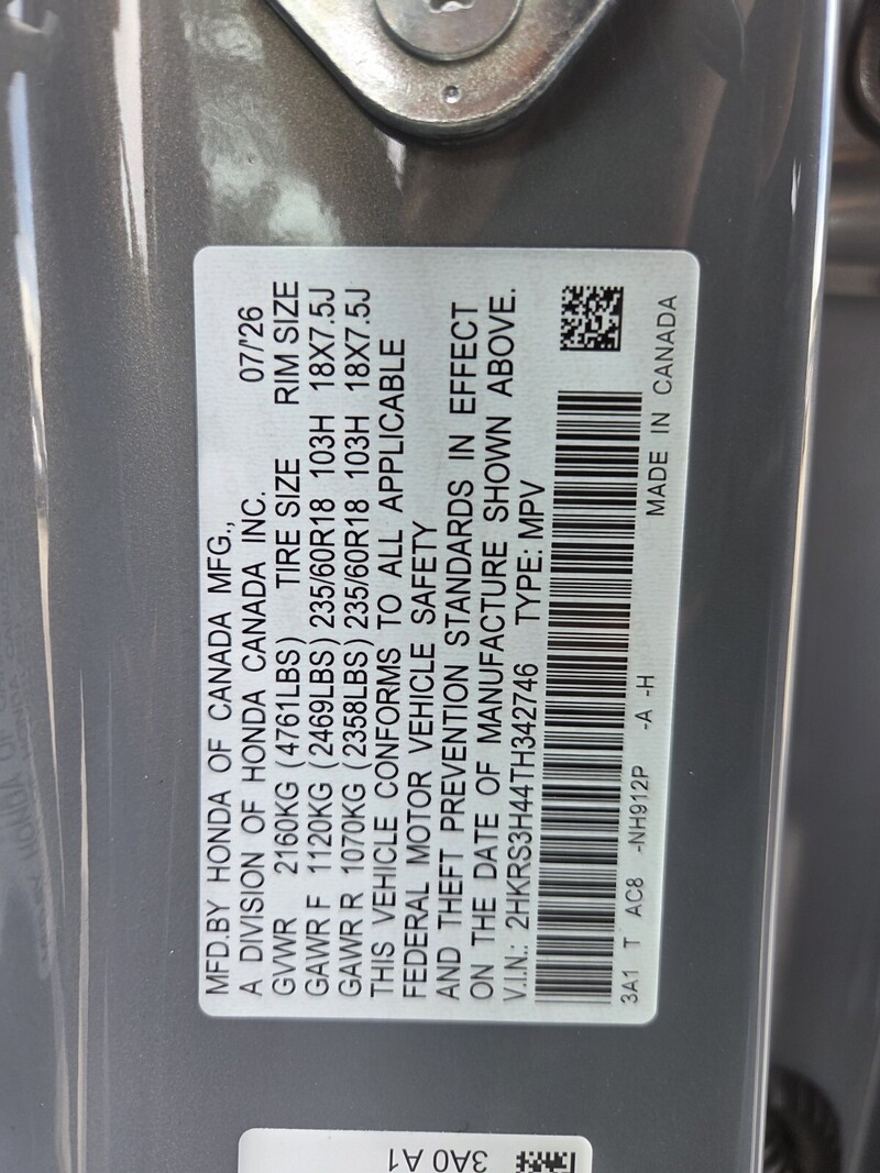 New 2026 Honda CR-V EX in FT. PIERCE, FLORIDA
