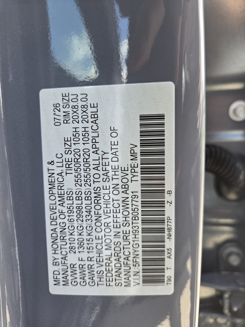 New 2026 Honda Pilot BLACK EDITION in FT. PIERCE, FLORIDA