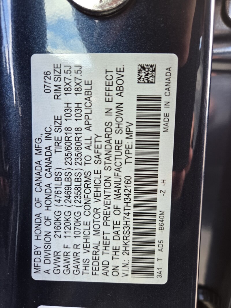 New 2026 Honda CR-V EX-L in FT. PIERCE, FLORIDA