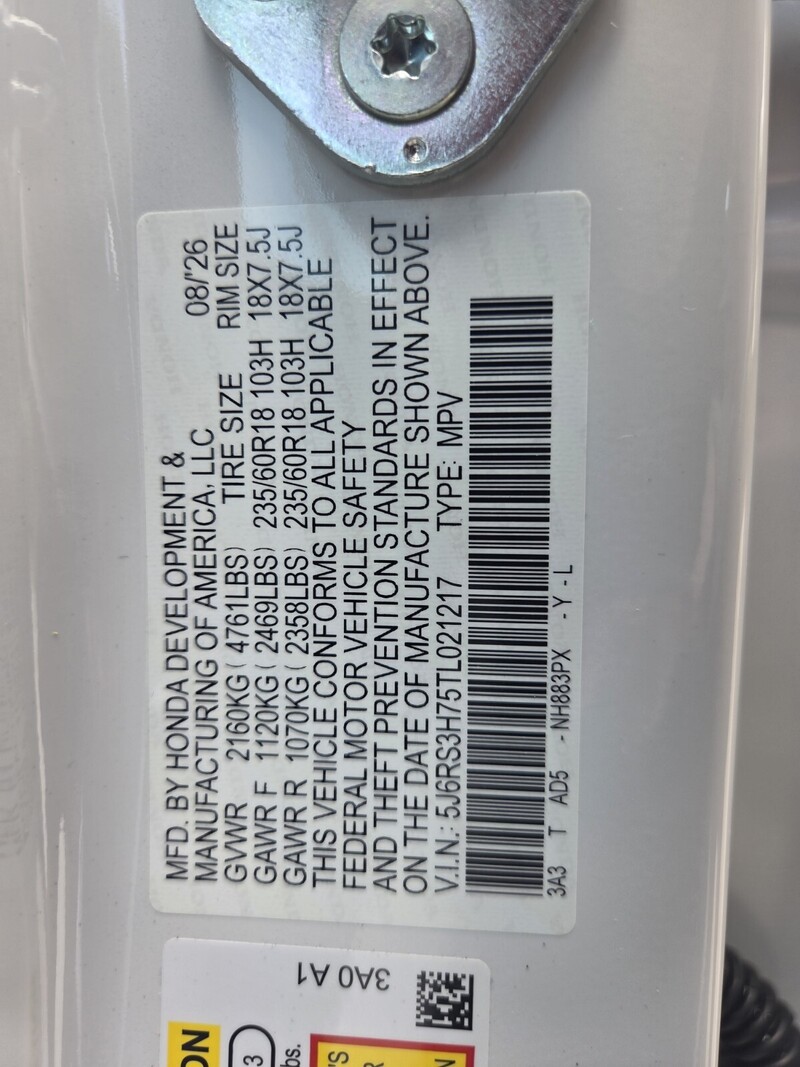 New 2026 Honda CR-V EX-L in FT. PIERCE, FLORIDA