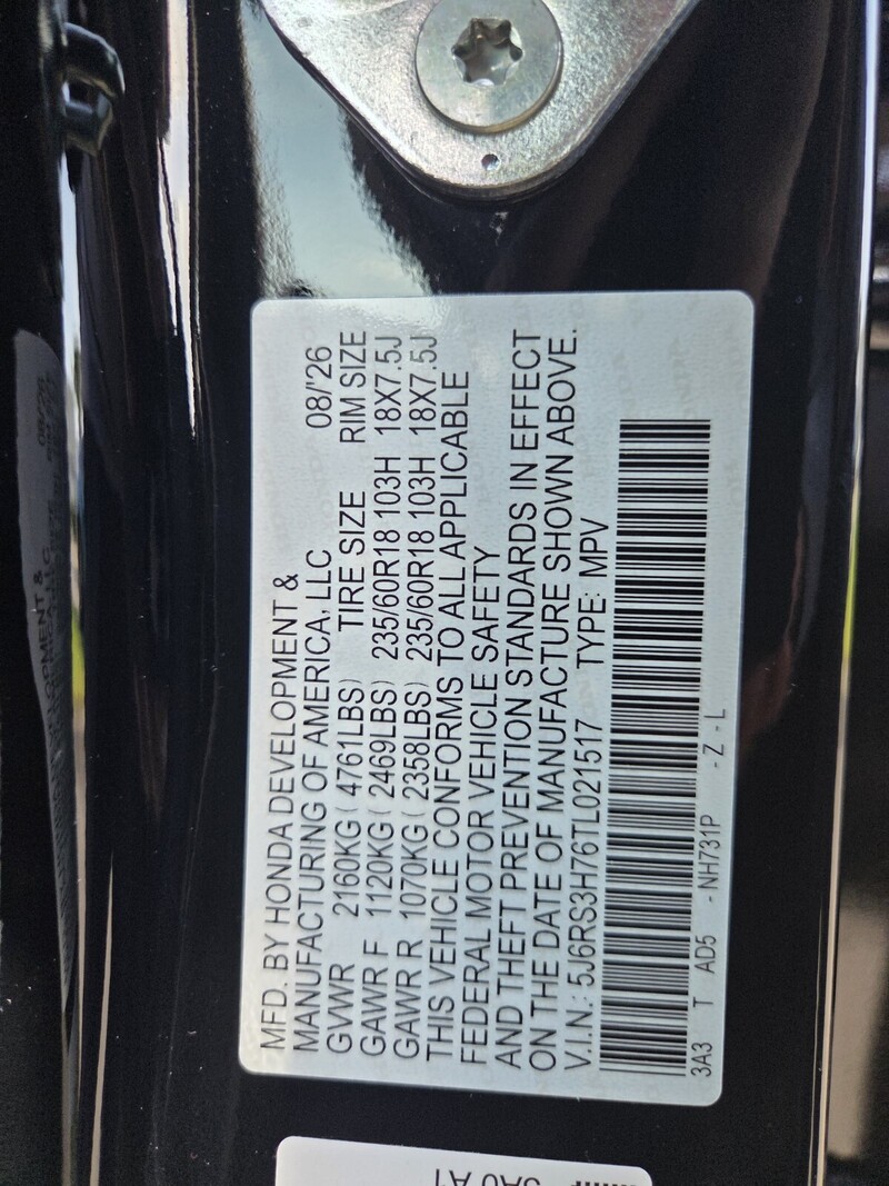New 2026 Honda CR-V EX-L in FT. PIERCE, FLORIDA