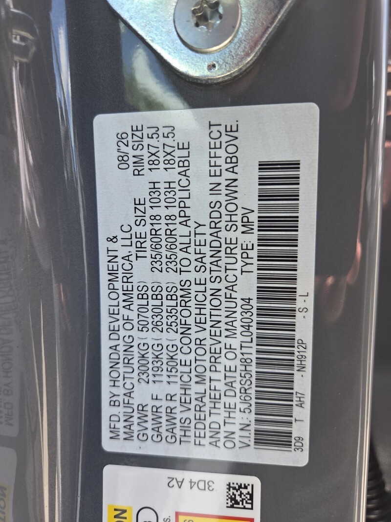 New 2026 Honda CR-V Hybrid SPORT-L in FT. PIERCE, FLORIDA