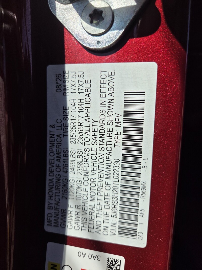 New 2026 Honda CR-V LX in FT. PIERCE, FLORIDA