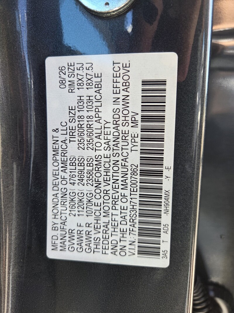 New 2026 Honda CR-V EX-L in FT. PIERCE, FLORIDA