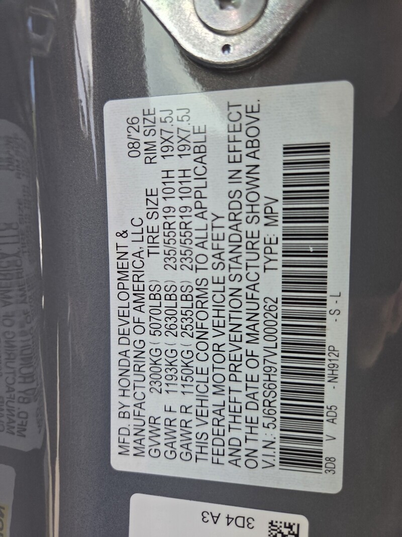 New 2027 Honda CR-V Hybrid SPORT TOURING in FT. PIERCE, FLORIDA