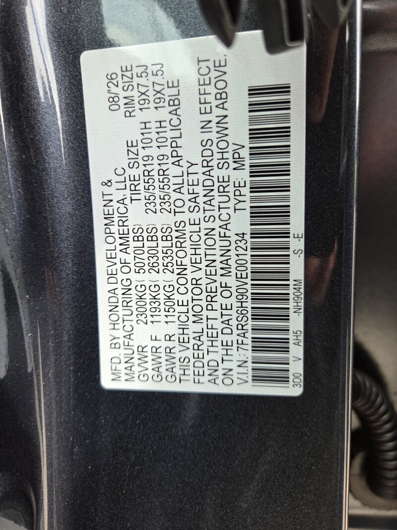New 2027 Honda CR-V Hybrid SPORT TOURING in FT. PIERCE, FLORIDA