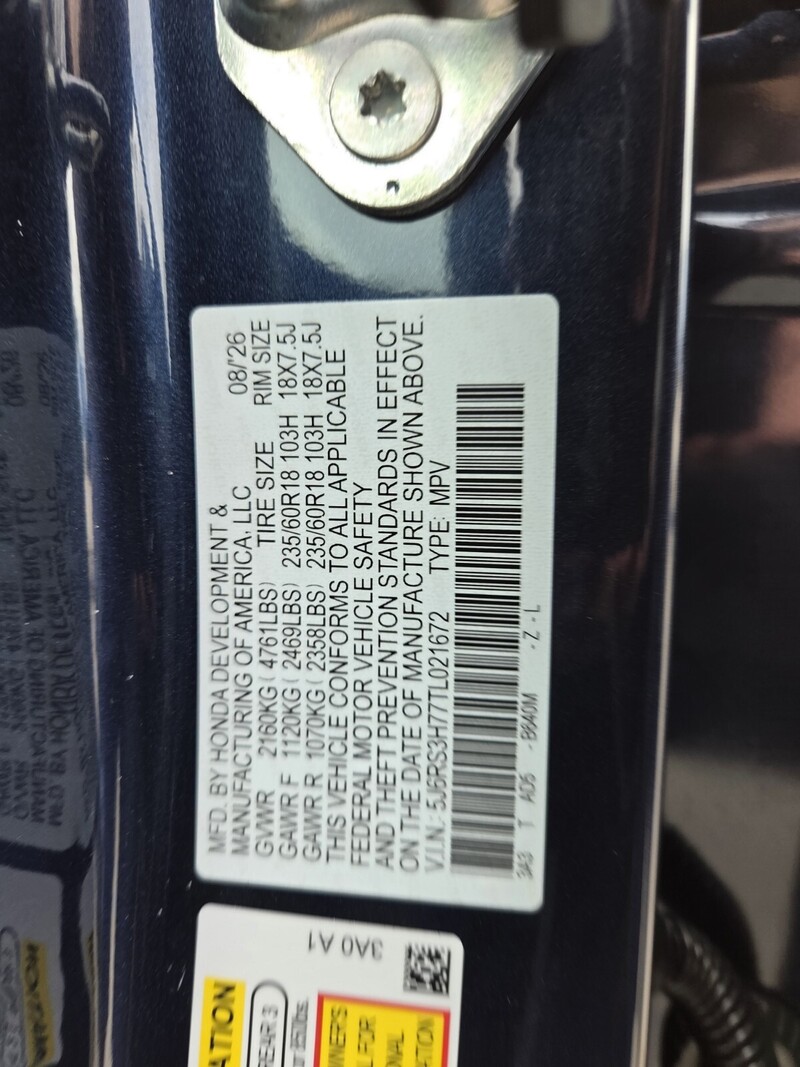 New 2026 Honda CR-V EX-L in FT. PIERCE, FLORIDA